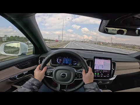 2025 Volvo XC90 (Facelift) B5 Mild Hybrid AWD POV Test Drive