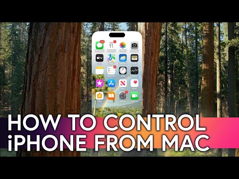 Control iPhone on Mac with Apple iPhone Mirroring