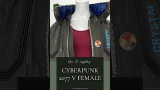 Cyberpunk 2077 V Female Cosplay Costume #Takerlama #cosplay #fashion #cyberpunk2077