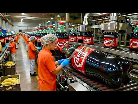 Inside the Largest Campa Cola Factory 2026 – Reliance's Mega Plant Full Process