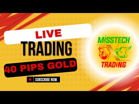 Live Trading Gold Sell! Won 40 PIPS! #forexeducation #livetrading #livetradingforbeginners
