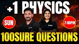 Plus One Physics Christmas Exam | 100 Sure Questions | Exam Winner