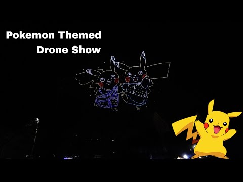 Drone Show IIT Bombay Techfest 2k25||  Pokemon Drone Show #iitbombay 