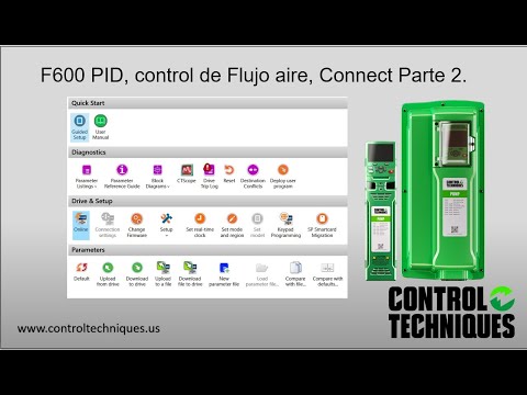 F600 PID control de Flujo aire Connect  parte 2