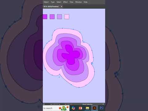 Learn how to create a paper cutout effect in Adobe Illustrator | tips and trick use in illlustrator.