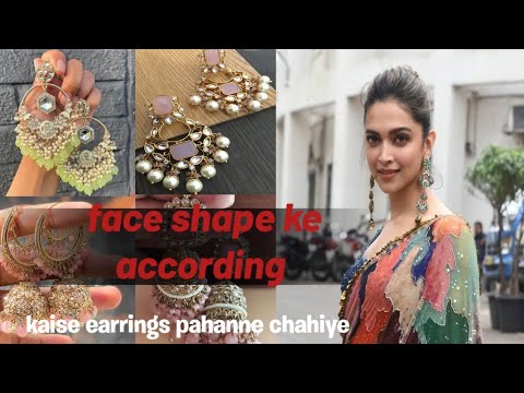 "Best Earrings for Your Face Shape ✨ | Find Your Perfect Match! 💖"