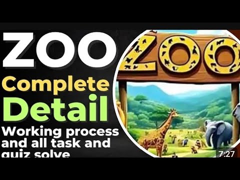 zoo story airdrop update //#zoo #update