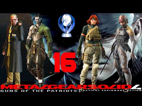 Metal Gear Solid 4 - "Snake Eater iPod Track" Play-Through - No Commentary - Part 16