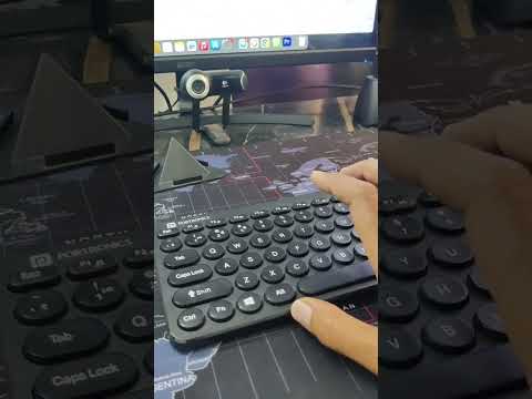 Portronics Bubble keybord  #cable #monitor #unboxing  #gadgets #ios15 #iphone15 #tech #keybord