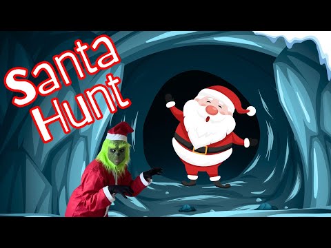 We're Going on a Santa Hunt! | Grinch Hunt | Nursery Rhymes | Educational Videos for Children