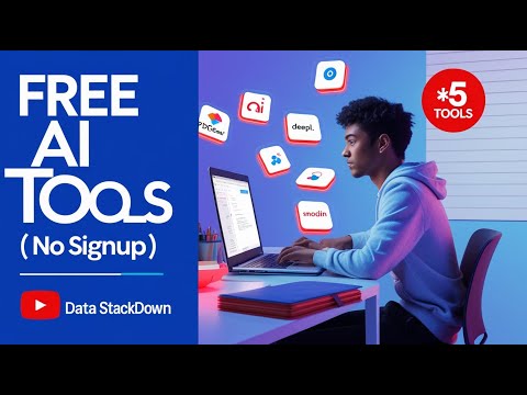 Top Free AI Tools for Writing, Studying & Research – No Signup