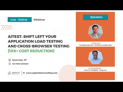 AITest: Shift left your Application Load testing and cross-browser testing [10x+ cost reduction]