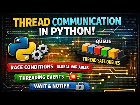 Python Thread Communication: Queue and Event