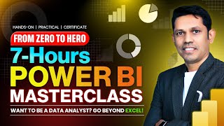 Learn Power BI in 7 Hours | Full Beginner to Advanced Course with Dashboard Project (2025)