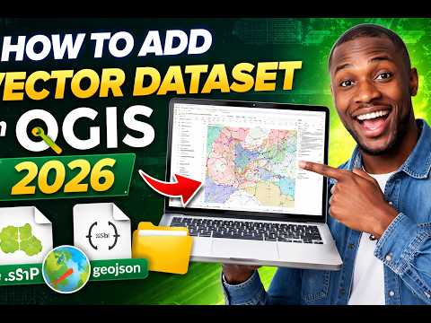 How to Add Vector Dataset in QGIS 2026 (Step-by-Step Beginner Guide)