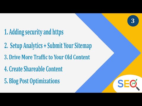 Learn SEO | Setup Analytics | HTTPS | SEO full course Part 3
