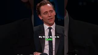Tom Hiddleston Encounters a Dog Named Loki 😂😂😂 #tomhiddleston