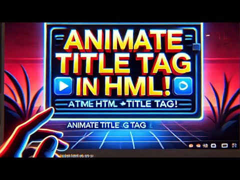 ANIMATE WEBSITE'S TITLE | CODING WITH MAYAVI  |HOW TO ANIMATE HTML TITLE BAR| typing animation title