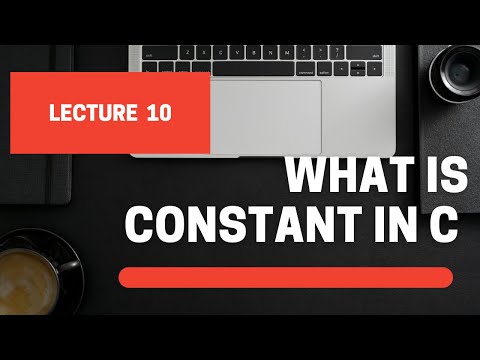 what is constant  | types of constant |