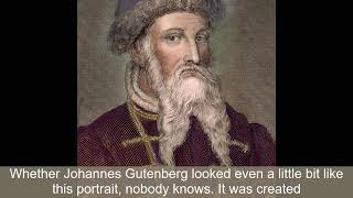 Johannes Gutenberg - Childhood