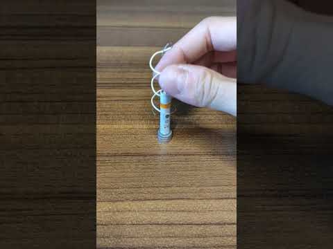 Costruiamo un motore elettrico omopolare. #stem #elettricità #fisica #electricity