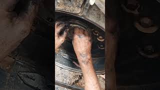 Main Oil Seal Leak Tata BS6 Signa #tatamotors #truckmechanic #mechanic