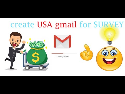 How to open USA Gmail for Survey || Easy earning online || Branded Survey earning step by step