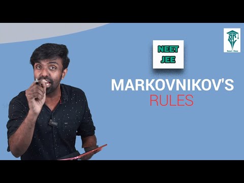 Markovnikov Rule || Anti Markovnikov Rule || Addition of hydrogen halides || NEET || JEE || plus 2