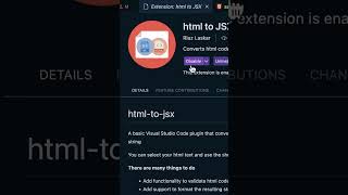 How to Convert HTML to React Component