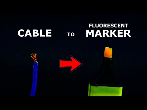 Turning Cables into a Fluorescent Marker