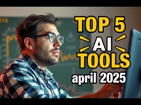 TOP 5 AI Tools for April 2025! - Productivity and Wellbeing
