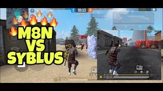 M8N VS SYBLUS FIRE ON FIRE [PC VS MOBILE] التحدي المنتظر مستقعدين ضد سيبلوس 🇪🇬🇲🇦