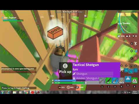 Roblox:Island Royale Dubble ShotGun Victory