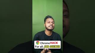 Chrome Hack For Job Seeker #shorts #trendingshorts
