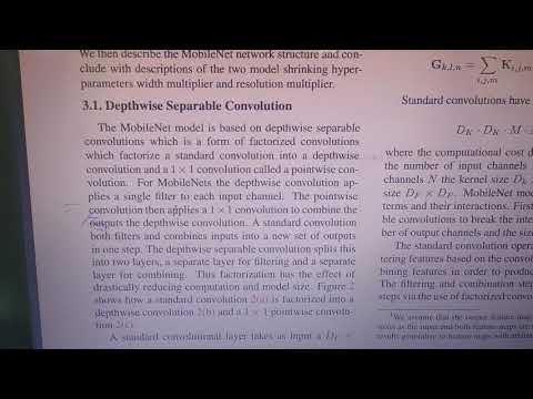 Depth wise convolution