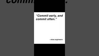 Why Commit? || Git Commit || Learn to Code || Frontend || Coding Mentor #git #shorts #learntocode