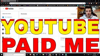 HOW MUCH I MADE FROM MY FIRST YOUTUBE PAYCHECK AND MY WHOLE 2018 ANALYTICS