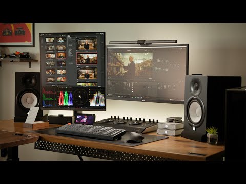 Transforming My Desk Setup for Video Editing & Color Grading!