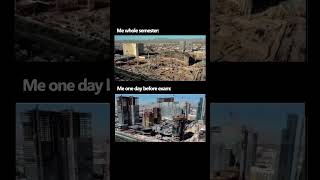 What Happens If You Only Study Right Before Exams? #studyhard #schoolmemes