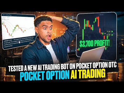 TESTED A NEW AI TRADING BOT TRADE BINARY ON POCKET OPTION OTC | $2,700 PROFIT! | POCKET OPTION
