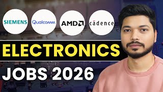Electronics & VLSI Jobs 2026 🚨 AMD, Cadence, Qualcomm Hiring Freshers