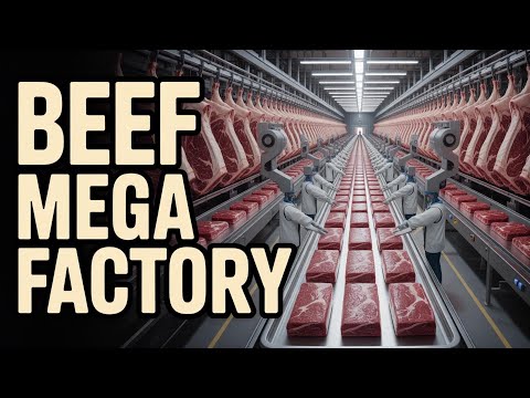 Inside the Megafactory: The Complete Automated Journey of Premium Beef Processing