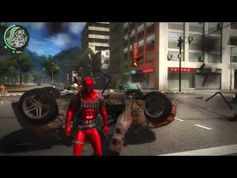 When Deadpool gets in... (Just Cause 2)