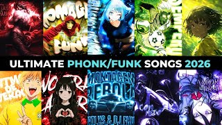 ULTIMATE VIRAL PHONK/FUNK PLAYLIST 🔥 | TIKTOK PHONK 2026🔥🎵