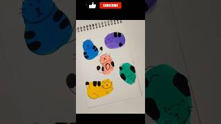 Easy & Cute Cat Art 🐱 | Brush Pen Drawing Tutorial