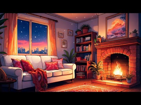 fireside comfort | cozy Lo-fi beats for reading & studying
