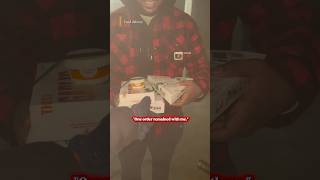 The voice was a little strange.😳😁|#voice #fooddelivery #pizza #pizzalover #zomato #deliveryboy