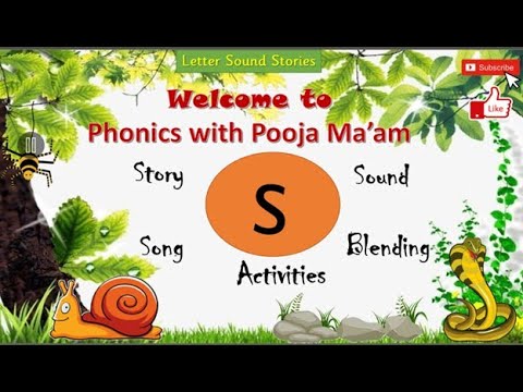 Jolly Phonics | Learn the /s/ Sound with Story, Song, Action, Letter Formation & Fun Activities!