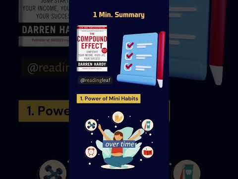1 Minute Summary: The Compound Effect