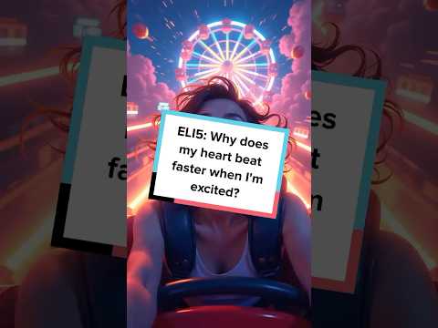 Why does my heart beat faster when I'm excited?